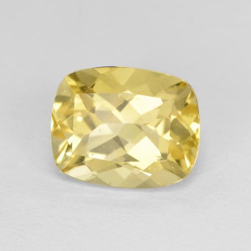 Berilo Dorado Amarillo claro natural de 2.21 ct, Corte Cojín, VS
