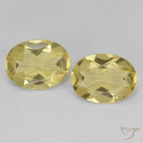 2.79ctw Natural Dorado claro Berilo dorado, Ovalada, VVS-VS