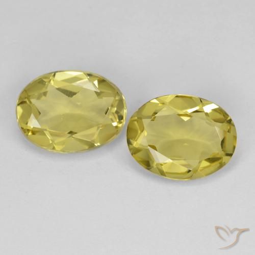 2.90ctw Natural Amarillo dijón Berilo dorado, Ovalada, VS