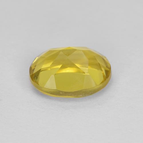 Berilo Dorado Amarillo natural de 1.36 ct, Corte Óvalo, VVS-VS