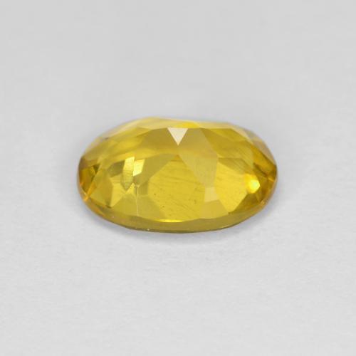 Berilo Dorado Amarillo púrpura natural de 1.06 ct, Corte Óvalo, VS