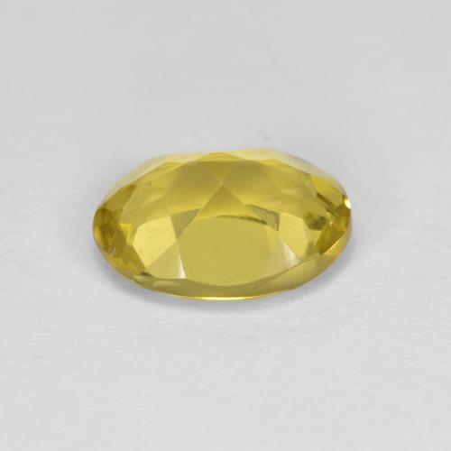 Berilo Dorado Amarillo claro natural de 1.18 ct, Corte Óvalo, VS