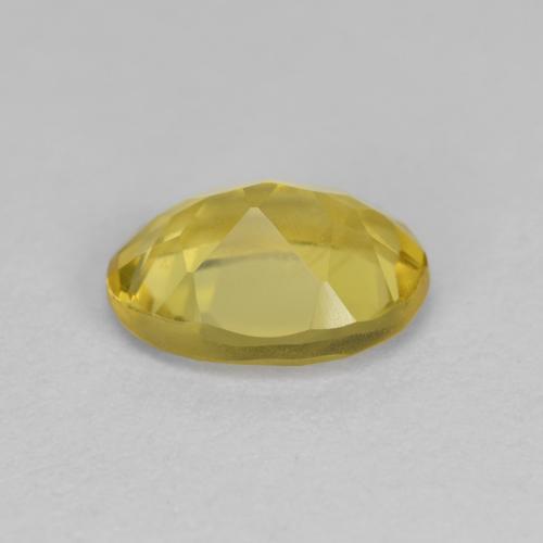 Berilo dorado amarillo natural de 1,21 ct, corte óvalo, VS