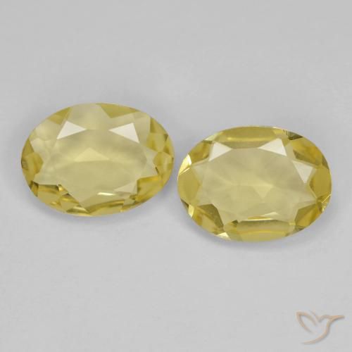 1.84ctw Natural Amarillo-dorado claro Berilo dorado, Ovalada, VVS-VS