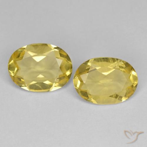 1.97ctw Natural Amarillo claro Berilo dorado, Ovalada, VS
