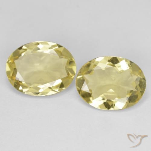 3.87ctw Natural Amarillo toscana Berilo dorado, Ovalada, VVS-VS