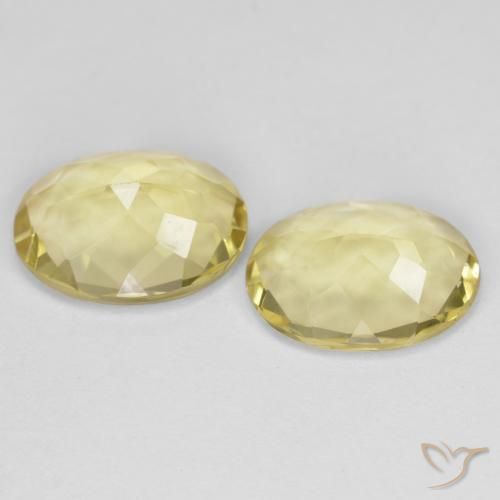 Gemas de Berilo dorado Amarillo toscana natural de 3.87 ct, Ovalada, VVS-VS