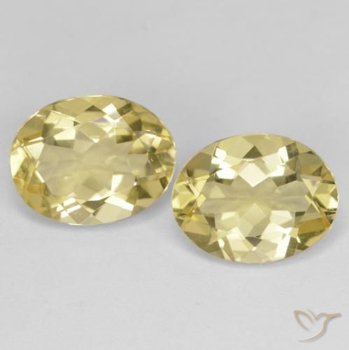 4.36ctw Natural Amarillo toscana Berilo dorado, Ovalada, VVS-VS