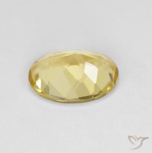 Berilo Dorado Amarillo toscana natural de 2.02 ct, Corte Óvalo, VVS