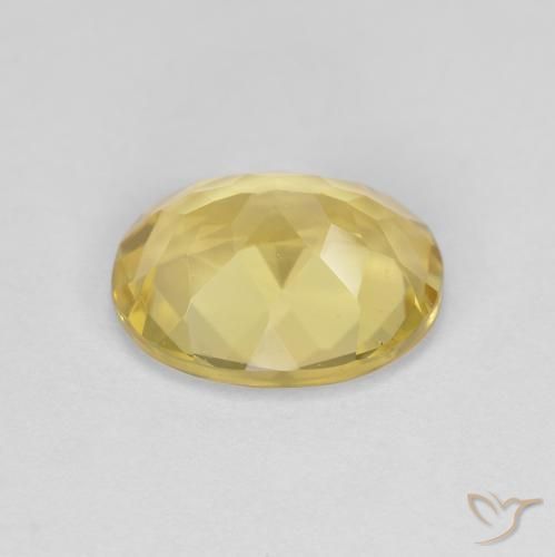 Berilo dorado Amarillo toscana natural de 2.32 ct, Ovalada, VS