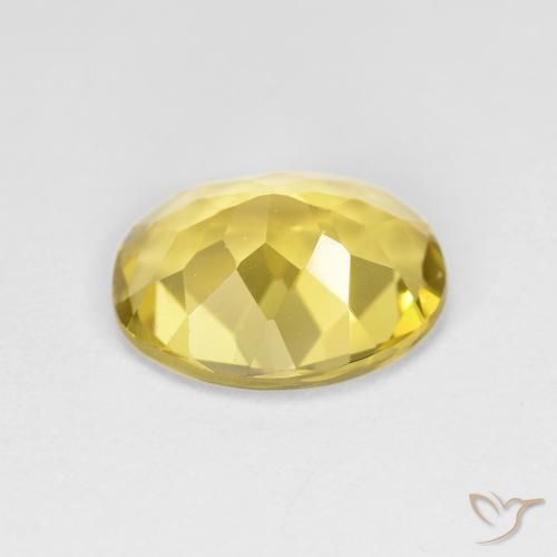 Berilo dorado Amarillo abejorro natural de 2.09 ct, Ovalada, VVS-VS