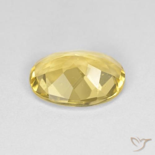 Berilo dorado Amarillo claro natural de 2.00 ct, Ovalada, VVS-VS