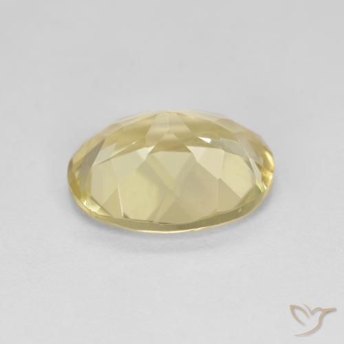 Berilo dorado Amarillo claro natural de 2.53 ct, Ovalada, VVS