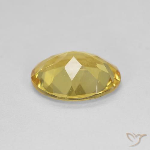 Berilo dorado Dorado amarillento natural de 2.04 ct, Ovalada, VS