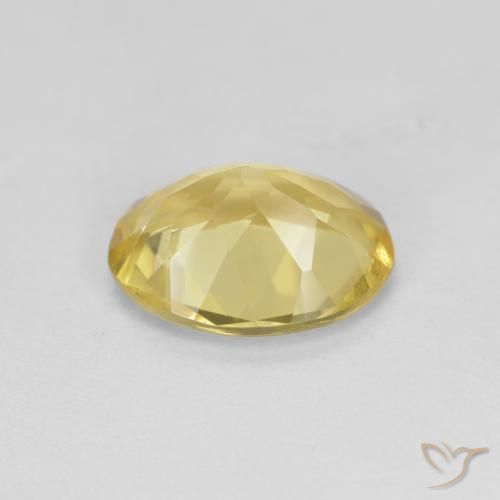Berilo dorado Amarillo claro natural de 2.08 ct, Ovalada, VVS-VS