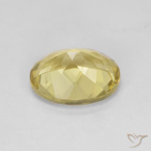 Berilo dorado Amarillo púrpura natural de 2.65 ct, Ovalada, VVS-VS