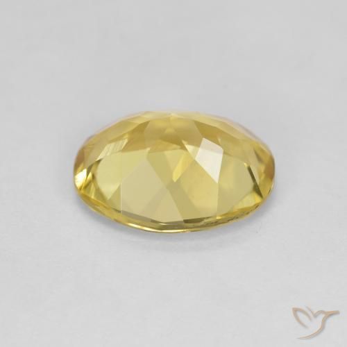 Berilo dorado Amarillo claro natural de 2.39 ct, Ovalada, VS