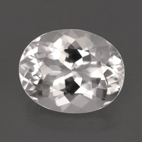 Goshenita blanco natural de 5,55 ct, corte óvalo, VVS-VS
