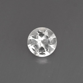 Goshenita Blanco natural de 0.21 ct, Corte Redondo, VS