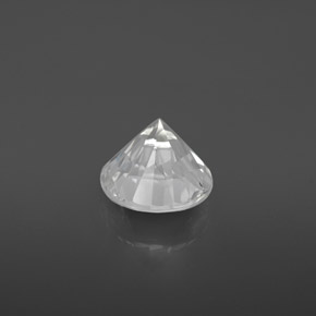 Goshenita blanco natural de 2,78 ct, corte redondo, VVS-VS