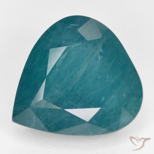 17.33ct Natural Verde azulado claro Grandidierita, En forma de pera, SI