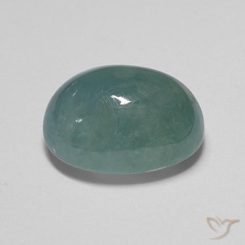 Grandidierita Turquesa natural de 9.05 ct, Ovalada, Translúcido