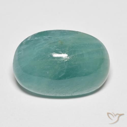 10.79ct Natural Azul verdoso Grandidierita, Ovalada, Translúcido