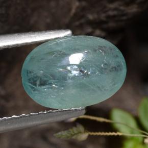 Grandidierita Azul eléctrico natural de 1.87 ct, Corte Óvalo, Translúcido
