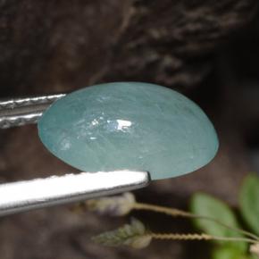 Grandidierita Azul eléctrico natural de 1.87 ct, Corte Óvalo, Translúcido