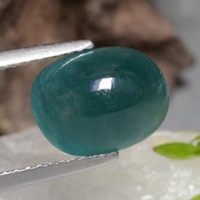 Grandidierita Verde azulado natural de 3.24 ct, Corte Óvalo, Translúcido