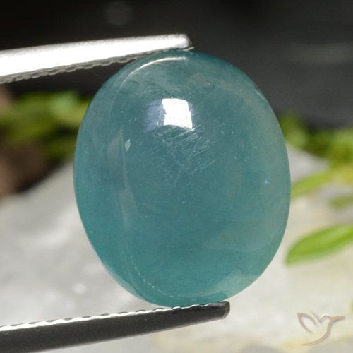 5.96ct Natural Verde azulado oscuro Grandidierita, Ovalada, Translúcido