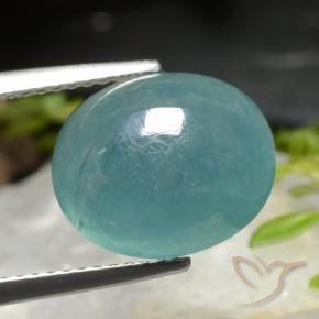 Grandidierita Verde azulado oscuro natural de 5.96 ct, Ovalada, Translúcido