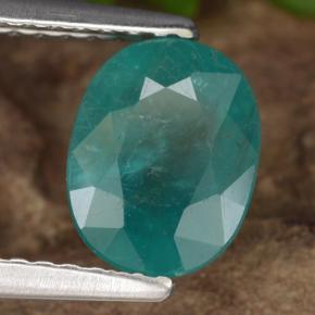Grandidierita Verde azulado natural de 1.32 ct, Corte Óvalo, VS-SI