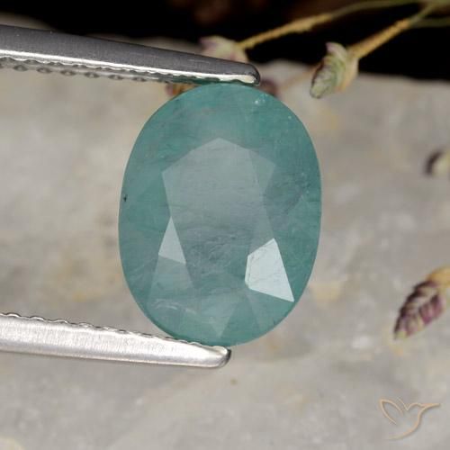 Grandidierita Tono azul eléctrico natural de 2.76 ct, Ovalada, VS-SI