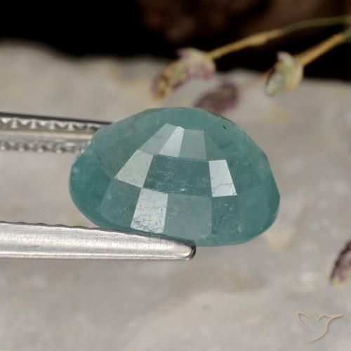 Grandidierita Tono azul eléctrico natural de 2.76 ct, Ovalada, VS-SI