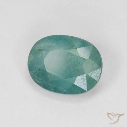 Grandidierita Verde azulado natural de 1.83 ct, Ovalada, VS-SI