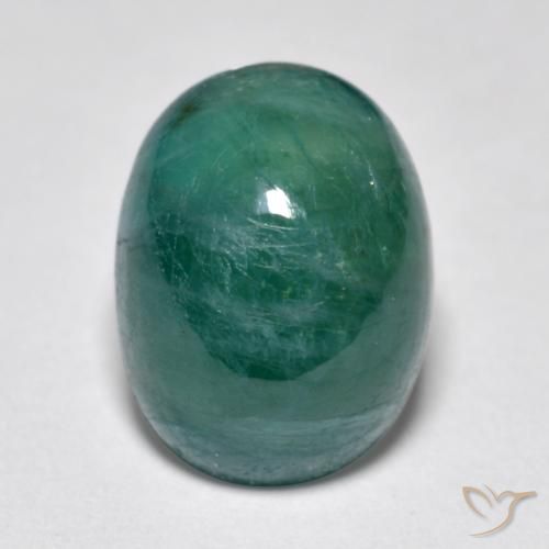 4.32ct Natural Azul verde oscuro Grandidierita, Ovalada, Translúcido