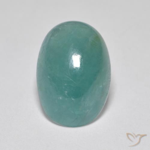 3.64ct Natural Azul verde medio Grandidierita, Ovalada, Translúcido
