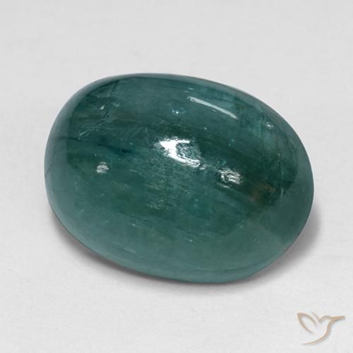 Grandidierita Verde azul oscuro natural de 4.65 ct, Ovalada, Opaco