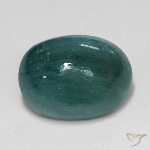 Grandidierita Verde azul oscuro natural de 4.65 ct, Ovalada, Opaco