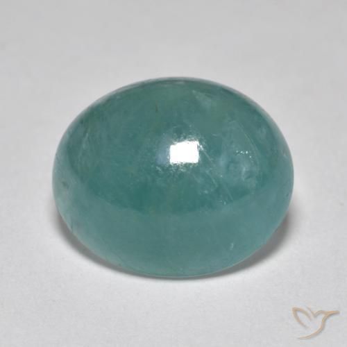4.89ct Natural Azul verdoso Grandidierita, Ovalada, Translúcido