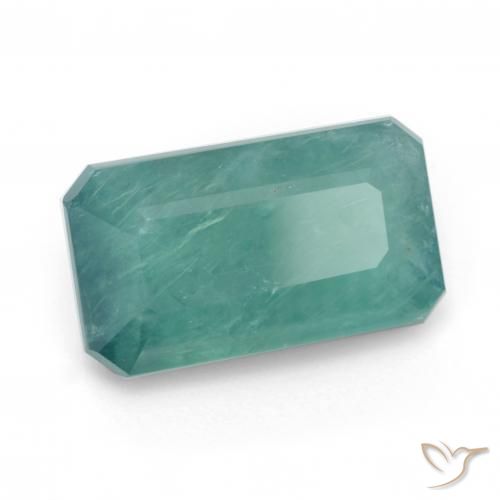Grandidierita Turquesa natural de 5.94 ct, Corte Octágono / Esmeralda, SI-I1