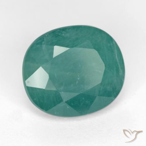 Grandidierita Azul verdoso natural de 5.59 ct, Ovalada, SI-I1