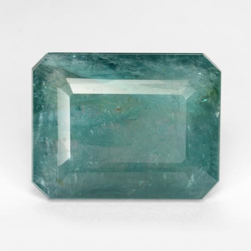 Grandidierita Verde azulado oscuro natural de 9.79 ct, corte esmeralda, SI-I1