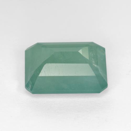 Grandidierita Turquesa natural de 4.03 ct, corte esmeralda, SI-I1