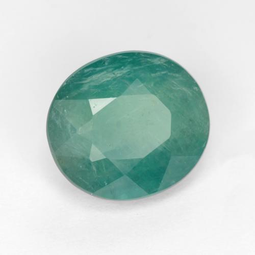 Grandidierita Azul-verde natural de 3.45 ct, Corte Óvalo, SI-I1