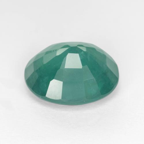 Grandidierita Azul-verde natural de 3.45 ct, Corte Óvalo, SI-I1