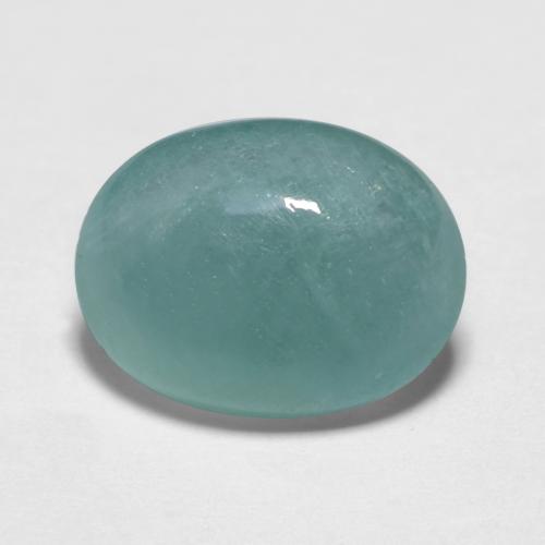 Grandidierita Verde azul medio natural de 4.59 ct, Corte Óvalo, Translúcido