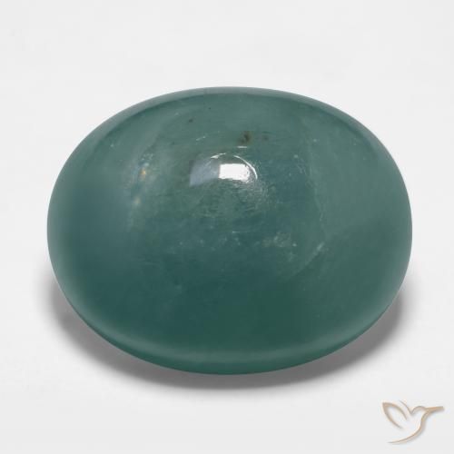18.89ct Natural Azul verdoso Grandidierita, Ovalada, Translúcido