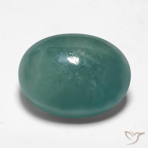 8.54ct Natural Azul verdoso Grandidierita, Ovalada, Translúcido